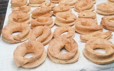 Ciambelle scottolate (Ciammélle de San Rocco)