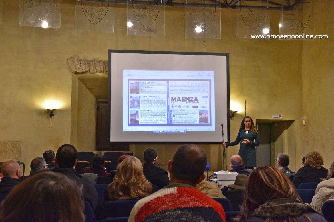 Maenza - Presentazione Portale culturale Valle dell'Amaseno